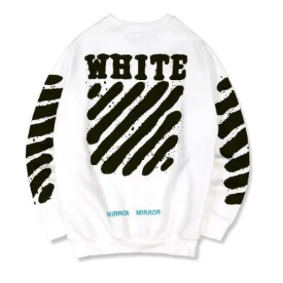 Свитшот OFF WHITE Spray Paint "White" фото № 2 Свитшот OFF WHITE Spray Paint "White" фото № 2