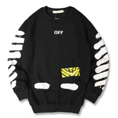 Свитшот OFF WHITE Spray Paint "Black"