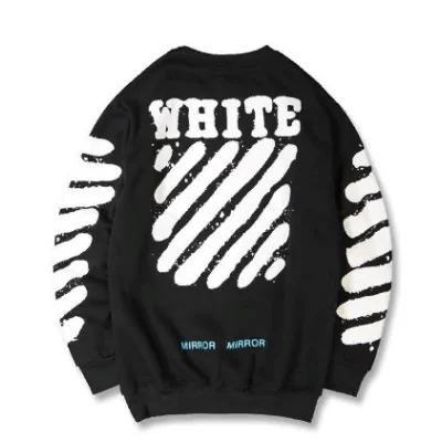 Свитшот OFF WHITE Spray Paint "Black" фото № 2 Свитшот OFF WHITE Spray Paint "Black" фото № 2