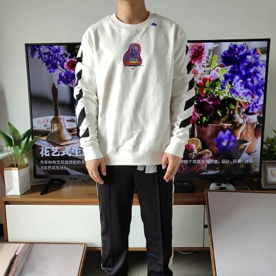 Свитшот Off White Diag Thermo "White" фото № 5