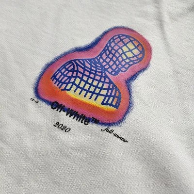 Свитшот Off White Diag Thermo "White" фото № 8