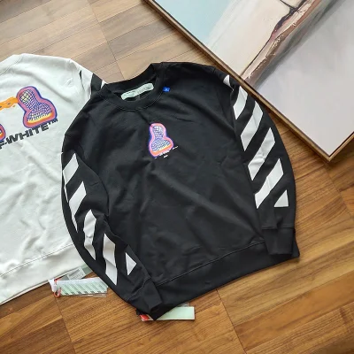 Свитшот Off White Diag Thermo "Black" фото № 2 Свитшот Off White Diag Thermo "Black" фото № 2