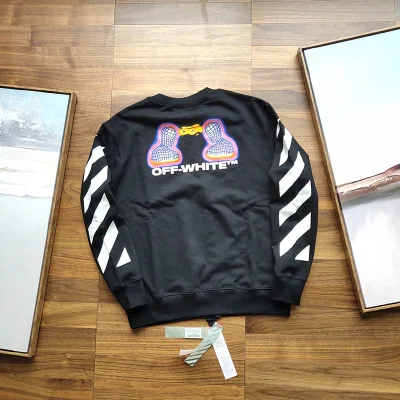 Свитшот Off White Diag Thermo "Black" фото № 3 Свитшот Off White Diag Thermo "Black" фото № 3