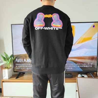 Свитшот Off White Diag Thermo "Black" фото № 4 Свитшот Off White Diag Thermo "Black" фото № 4