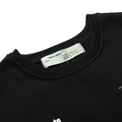 Свитшот Off White Big Mariana de Silva "Black" фото № 3