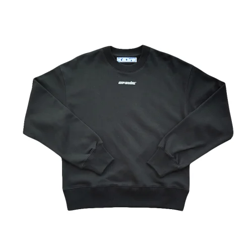 Свитшот Off White Small Logo "Black"