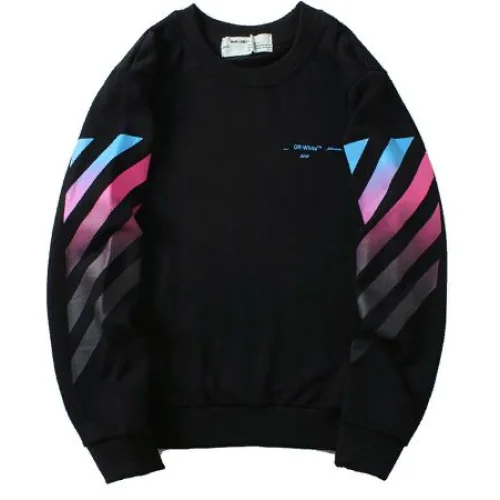 Свитшот OFF WHITE Gradient Cross Arrows "Black"