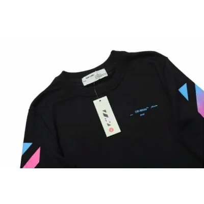 Свитшот OFF WHITE Gradient Cross Arrows "Black" фото № 4