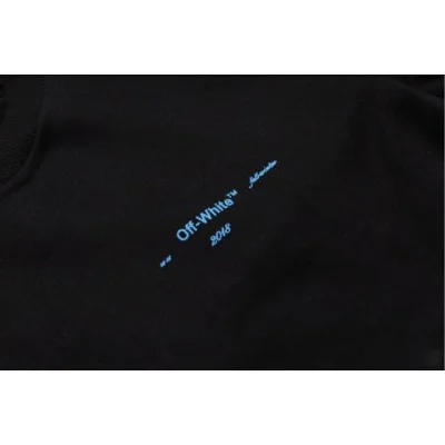 Свитшот OFF WHITE Gradient Cross Arrows "Black" фото № 5