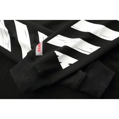 Свитшот OFF WHITE Seeing Things Fuzzy Cross Arrows "Black" фото № 6 Свитшот OFF WHITE Seeing Things Fuzzy Cross Arrows "Black" фото № 6