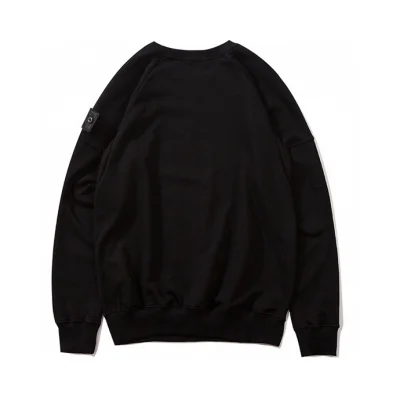 Свитшот Stone Island Badge Ghost "Black" фото № 2