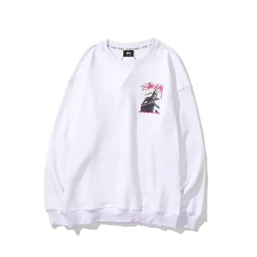 Свитшот Stussy Leopards "White"