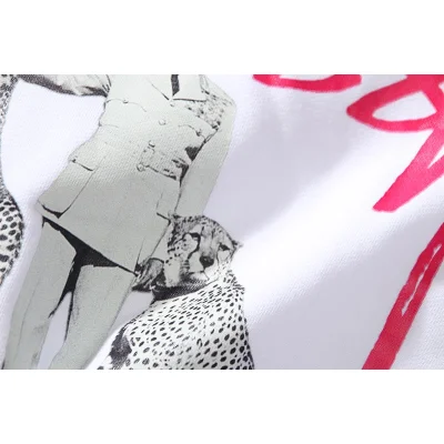 Свитшот Stussy Leopards "White" фото № 3