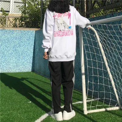 Свитшот Stussy Leopards "White" фото № 7