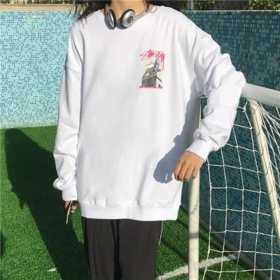 Свитшот Stussy Leopards "White" фото № 8