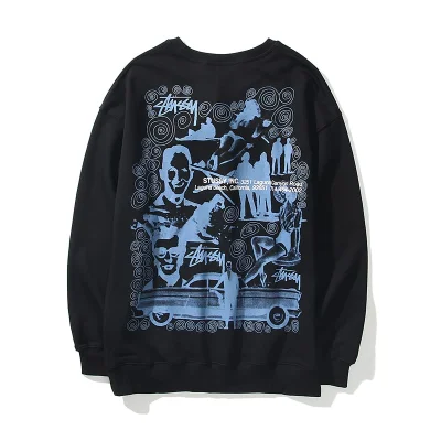 Свитшот Stussy People "Black" фото № 2