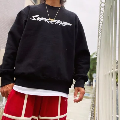 Свитшот Supreme Big Brand "Black" фото № 8