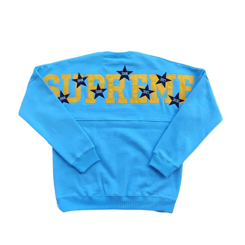 Свитшот Supreme Stars "Blue"