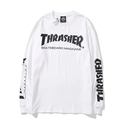 Свитшот Thrasher Brand On Sleeve "White"