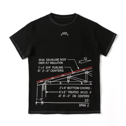 Футболка A-Cold-Wall Mathematical formula "Black"