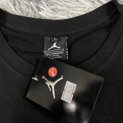 Футболка Air Jordan Nike "Black" фото № 4 Футболка Air Jordan Nike "Black" фото № 4