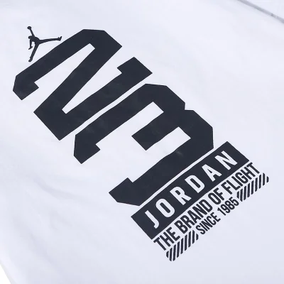 Футболка Air Jordan The Brand Of Flight "White" фото № 3