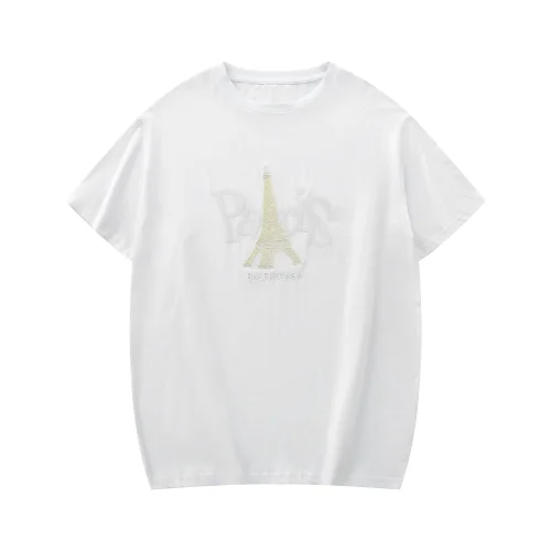 Футболка Balenciaga Eiffel Tower "White"