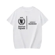 Футболка Balenciaga Supports "White"