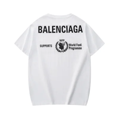 Футболка Balenciaga Supports "White" фото № 2