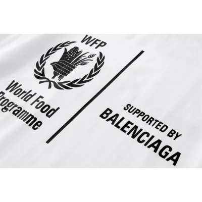 Футболка Balenciaga Supports "White" фото № 7