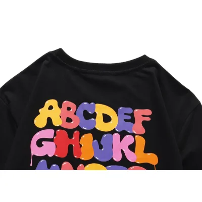 Футболка Balenciaga Multicolor Logo "Black" фото № 3