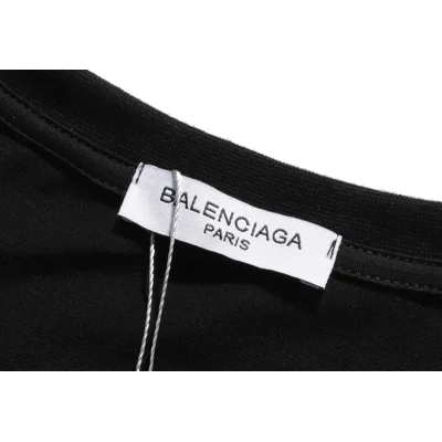 Футболка Balenciaga Mickey Mouse "Black" фото № 6