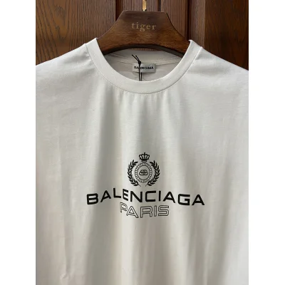 Футболка Balenciaga Paris "White" фото № 5