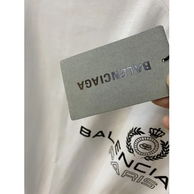 Футболка Balenciaga Paris "White" фото № 7