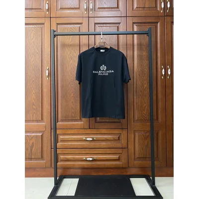 Футболка Balenciaga Paris "Black" фото № 2