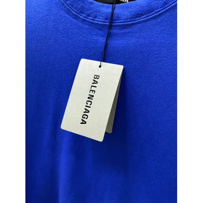 Футболка Balenciaga White Label "Blue" фото № 6