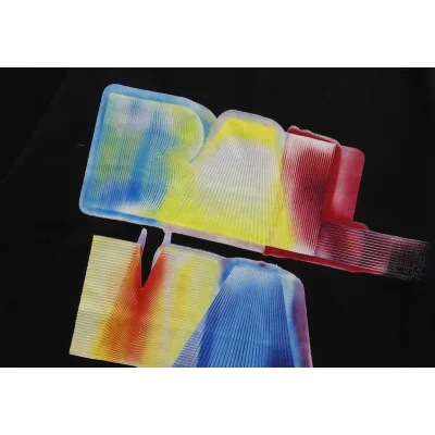 Футболка Balmain 3D Brand "Black" фото № 5