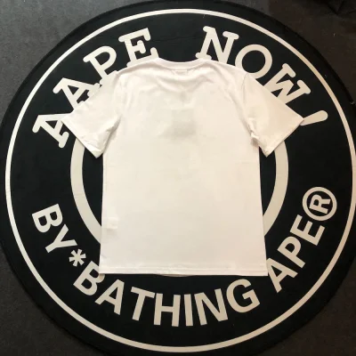 Футболка Bape A Bathin Ape "White" фото № 2
