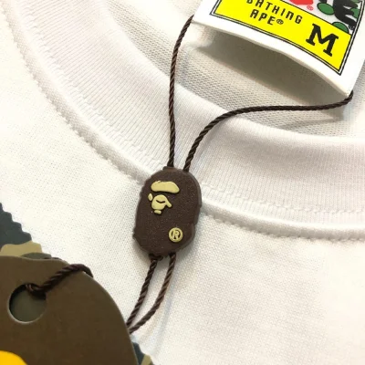 Футболка Bape A Bathin Ape "White" фото № 6