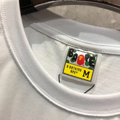Футболка Bape A Bathin Ape "White" фото № 8
