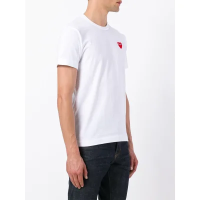 Футболка Comme des Garcons Small Heart "White" фото № 4