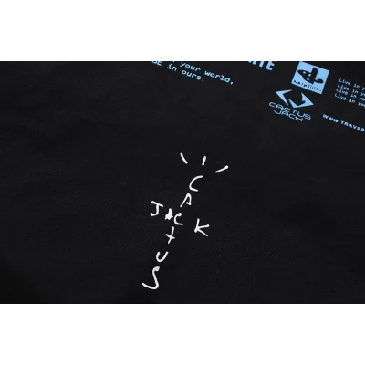 Футболка Cactus Jack Live In Your World Rage In Ours "Black" фото № 4 Футболка Cactus Jack Live In Your World Rage In Ours "Black" фото № 4