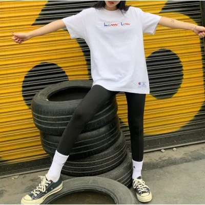 Футболка Champion Embroidery Brand "White" фото № 4