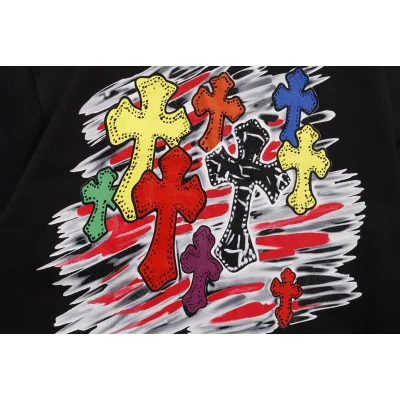 Футболка Dior Multicolor Cross "Black" фото № 3