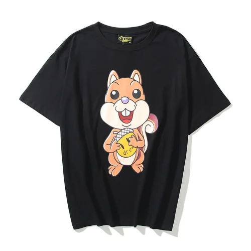 Футболка Drew House Big Squirrel "Black"