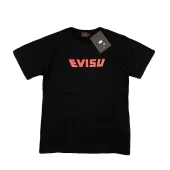 Футболка Evisu Big Brand "Black"
