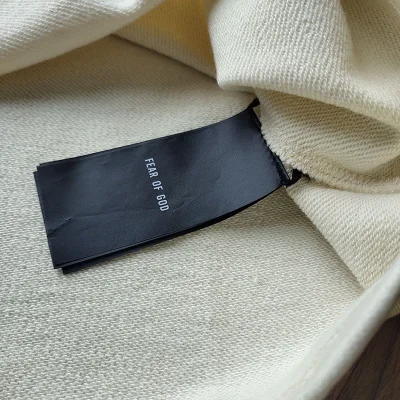 Футболка Fear Of God Half Zip "Beige" фото № 7