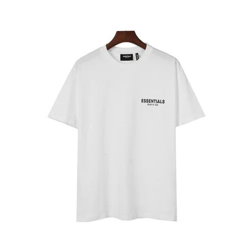 Футболка Fear Of God Fog Essentials Logo "White"