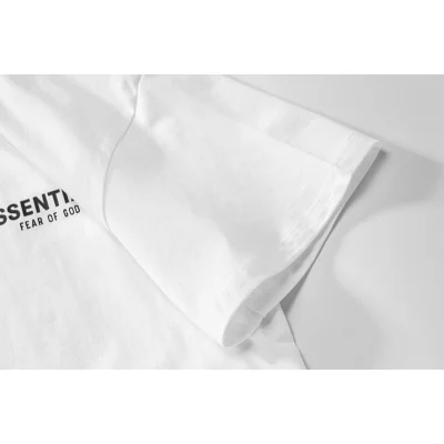 Футболка Fear Of God Fog Essentials Logo "White" фото № 3