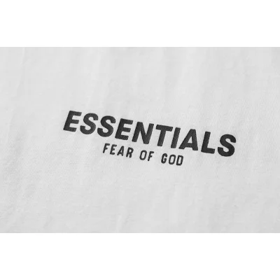 Футболка Fear Of God Fog Essentials Logo "White" фото № 4